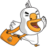 Find Japan mascot duck